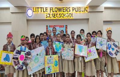 Earth Day Celebrated At Little Flowers Public Senior Secondary School
